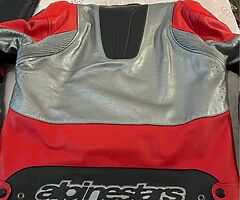 Alpine stars leather 2 piece