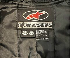 Alpine stars leather 2 piece