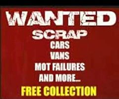 Scap car or mot fail or non runners pm wat u have