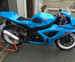 2007 suzuki gsxr 600 track bike