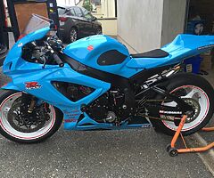 2007 suzuki gsxr 600 track bike