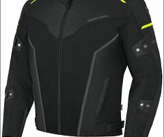 Rebelhorn Hiflow IV textile motorcycle jacket, cordura, waterproof size Large