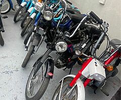 1998 Job lot of x10 mopeds  50cc