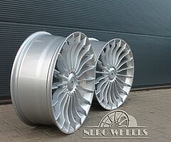 BMW Alpina style alloy wheels 5x112 or 5x120 - Image 6/9