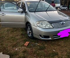 Toyota corolla gsx 1,6 leather interior both fresh