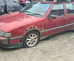 Saab 9000 B204 Turbo 2.0 Full Car Red Ideal for Conversion