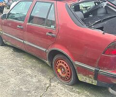 Saab 9000 B204 Turbo 2.0 Full Car Red Ideal for Conversion