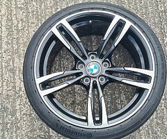 BMW M3 M4 Rear Alloy Wheel Genuine 10J 5x120 Fitment