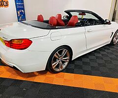 2015 BMW 420D M - SPORT AUTO ** CONVERTIBLE ** RED LEATHER ** FINANCE AVAILABLE