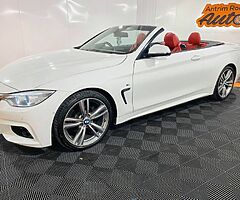 2015 BMW 420D M - SPORT AUTO ** CONVERTIBLE ** RED LEATHER ** FINANCE AVAILABLE - Image 6/10