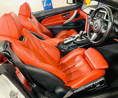 2015 BMW 420D M - SPORT AUTO ** CONVERTIBLE ** RED LEATHER ** FINANCE AVAILABLE - Image 9/10