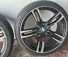 BMW 437M 8.5J 235 35 19 Inch Alloy Wheel Plus Tyre 5x120 X2 Available