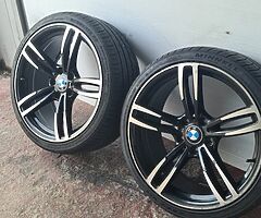 BMW 437M 8.5J 235 35 19 Inch Alloy Wheel Plus Tyre 5x120 X2 Available - Image 4/6