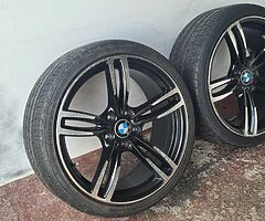 BMW 437M 8.5J 235 35 19 Inch Alloy Wheel Plus Tyre 5x120 X2 Available - Image 6/6