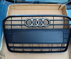 GENUINE AUDI A5 QUATTRO S LINE BLACK EDITION GRILLE FOR FRONT BUMPER - Image 6/6