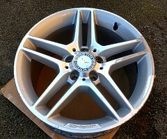 17" GENUINE MERCEDES AMG C CLASS 8.5J ALLOY WHEEL W204 08-14 - Image 7/10