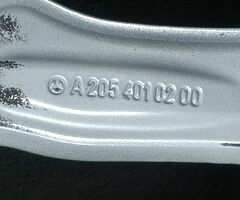 17" GENUINE MERCEDES C CLASS SPORT W205 14-18 ALLOY WHEEL TYRE FULL SIZE SPARE