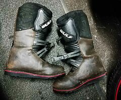 Wulf trials boots size 45