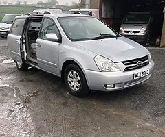 2007 Kia sedona 2.9 7 seater Twin sliding doors