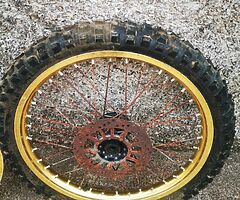Motocross wheels