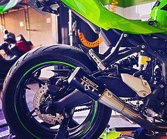 Zx25R racing exhaust original Triton Indonesia - Image 4/5