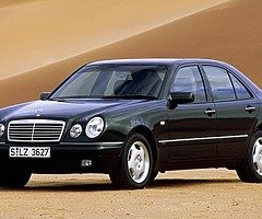 Mercedes E class w210, looking for it.