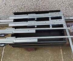 Heavy-duty metal storage drawers