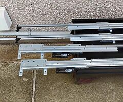 Heavy-duty metal storage drawers