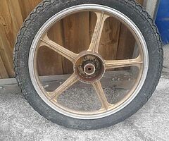 Kawasaki Ar125 rear wheel