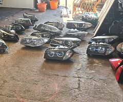 BMW 1 3 5 6 X1 X3 X5 X6 Front Rear Lights Headlights Xenons Halogen LED