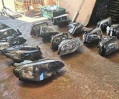 BMW 1 3 5 6 X1 X3 X5 X6 Front Rear Lights Headlights Xenons Halogen LED