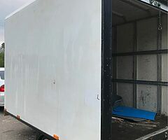 Professional heavy duty removal box trailer Roller door - Image 8/10