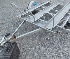 Galvanised 3 Bike trailer - Image 3/4