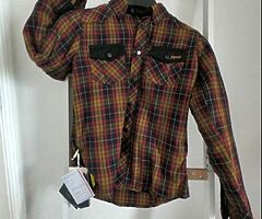 Roger Alaska Ladies Motorcycle Shirt CE brand new size Small