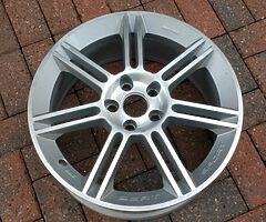 18" GENUINE SEAT LEON MK2 FR BTCC BBS ALLOY WHEEL 5x112