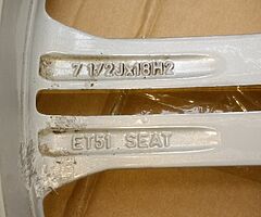 18" GENUINE SEAT LEON MK2 FR BTCC BBS ALLOY WHEEL 5x112 - Image 5/7