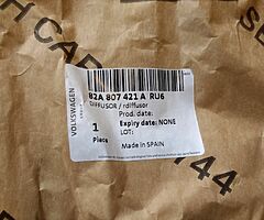 NEW AUDI A1 19-21 S LINE REAR BUMPER DIFFUSER - Image 3/9