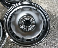 15" GENUINE MINI 13-19 WHEELS F55 F56 F57 ONE COOPER 5x112 FULL SET SPARES - Image 5/7