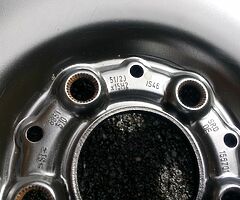 15" GENUINE MINI 13-19 WHEELS F55 F56 F57 ONE COOPER 5x112 FULL SET SPARES - Image 7/7