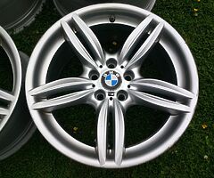 19" BMW 5 SERIES F10 M SPORT 351M ALLOYS 5x120 WHEELS F30 E90 Z4 - Image 4/10