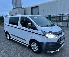 2017 FORD TRANSIT CUSTOM CREW CAB