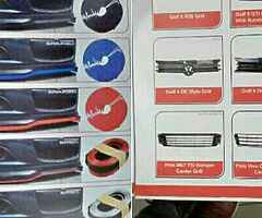 Ridis trading special on golf 1 grills/lights/lips/ all spares etc
Ridwaan 
 0683774695  5 days only