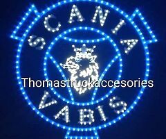 Scania maths,back light and curtains