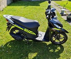 Suzuki Address 110 moped