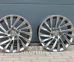 Lexus alloy wheels 5x114,3