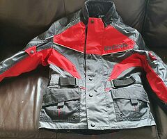 Motorcycle Jacket and Trousers for young girl or boy
