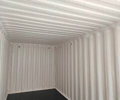 Spray foam insulation