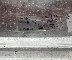 5x114.3 SSR RS8 watanbees - Image 4/8