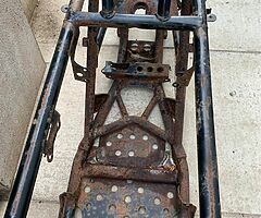 Honda 350 fourtrax frame