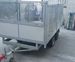 Twin axle trailer with cage - Image 6/6
